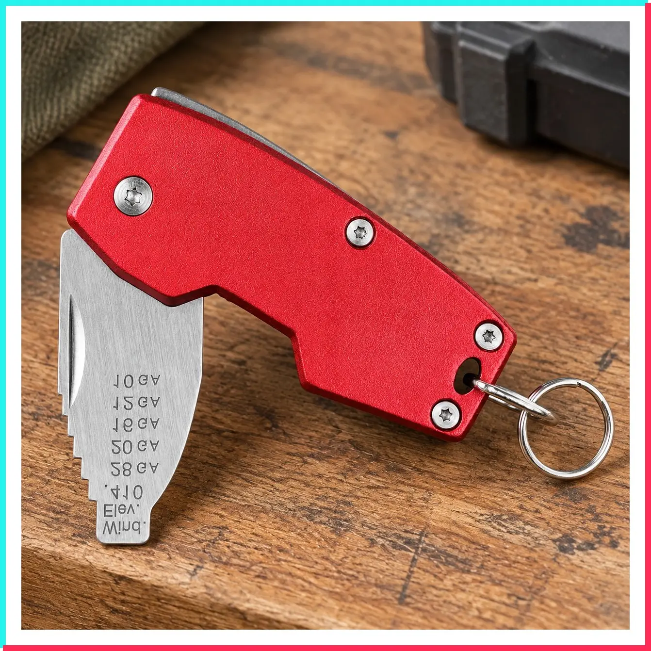 FINI Shotgun Choke Wrench Tool with Scope Adjuster and Keychain, Hunting Gear Accessories for Trap Skeet Shooting