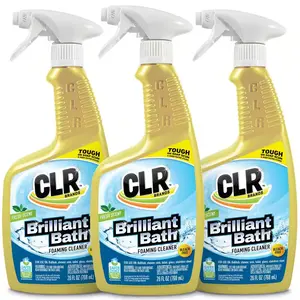WM00 CLR 26 oz. Brilliant Bath Bathroom Cleaner (3-Pack) CLR