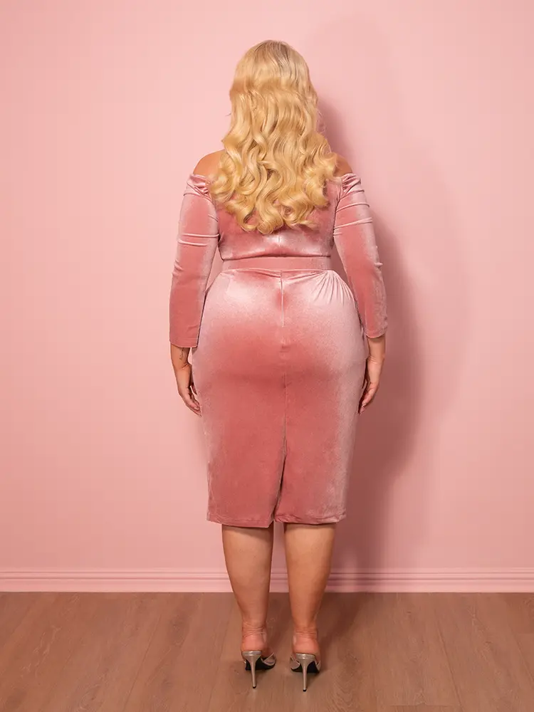 pink wiggle dress FINAL SALE - Jawbreaker Wiggle Dress in Hot Pink