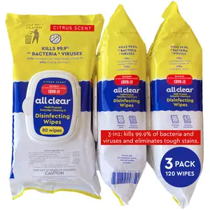 Disinfecting Wipes 80 count each, Value Pack Bundle cleaning  products lysol  cleaners