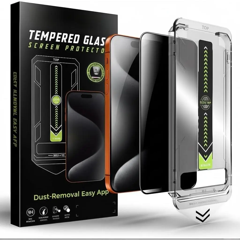 17  Max Screen tector Tempered Glass - Ultra-Clear Glass Screen tector for  17  Max, Scratch Resistant, Case Friendly, Easy Install, Pack of 2