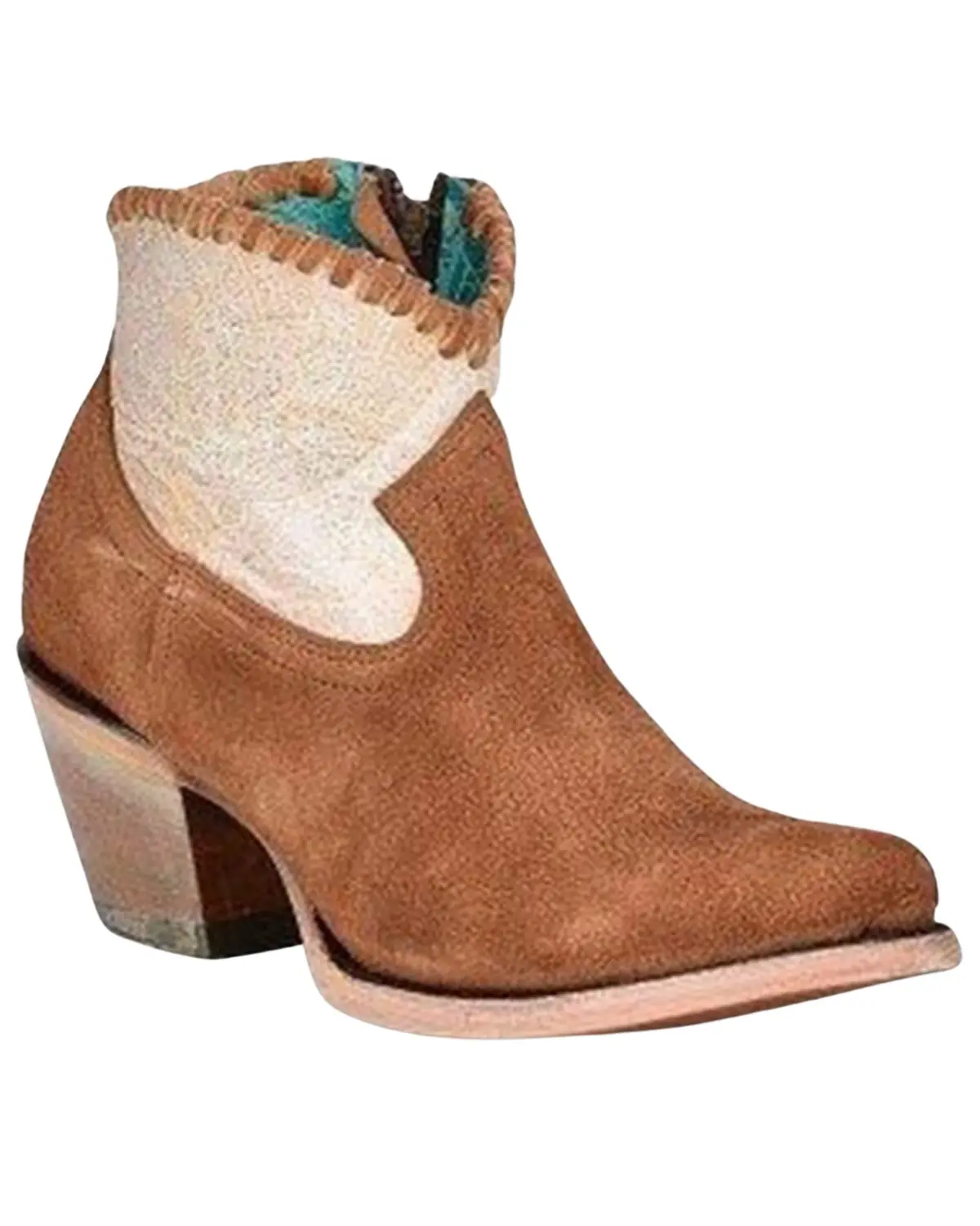 Corral Women's Women'S Urban Woven Shaft Western Fashion Booties Round Toe - A4276