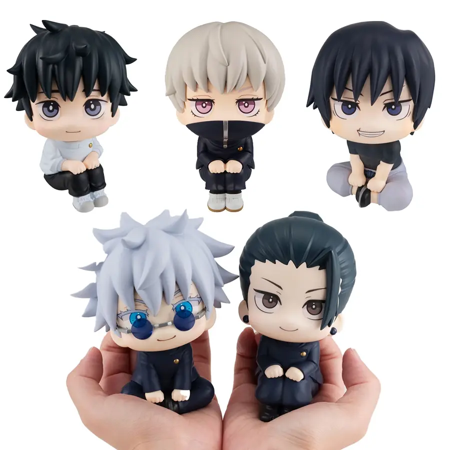10cm Jujutsu Kaisen Q-Version Look Up Action Figure Model - Chousou, Satoru Gojo, Geto Suguru PVC Vinyl Collectible Figurines - Hobby & Collection Toys, Collectible Figure Vinyl