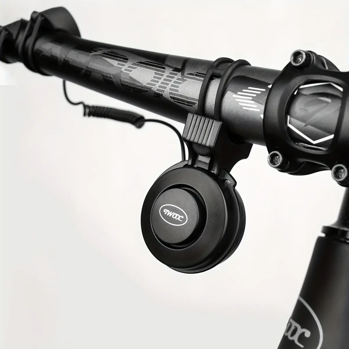 Stwoo Rechargeable USB Secondary Electric Horn for Bicycles, Motorcycles, Security Alarm Accessory with Customizable Tones, Adjustable Volume, Long Battery Life, Compact Design, Easy Installation, Motorcycle