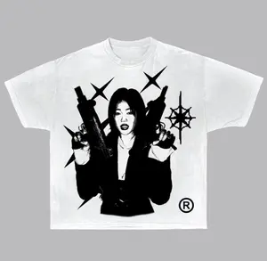 Uzi Assassin Tee, graphic, shirt, y2k, streetwear, goth, fashion, trendy, men, women, unisex, cotton, crew neck, short sleeve Clothing Top