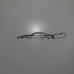 Pontiac Firebird Car Chains Key Chain with Key Ring