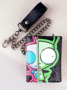 High-Quality Three-Fold Chain Wallet, Trifold Wallet, Stylish Personal Card Holder, Exquisite Cardholder, ID Window, Fashionable and Unique Design, Perfect for Daily Use