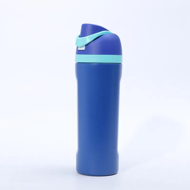 Cross-border new fruit cup: 304 stainless steel, designed for outdoor use, Insulated Vacuum Flasks, Drinkware, Stainless Steel Thermos, Daily Carry Tumbler, Insulated Water Cup. Features a large capacity, insulated design, and a dual-lid system.