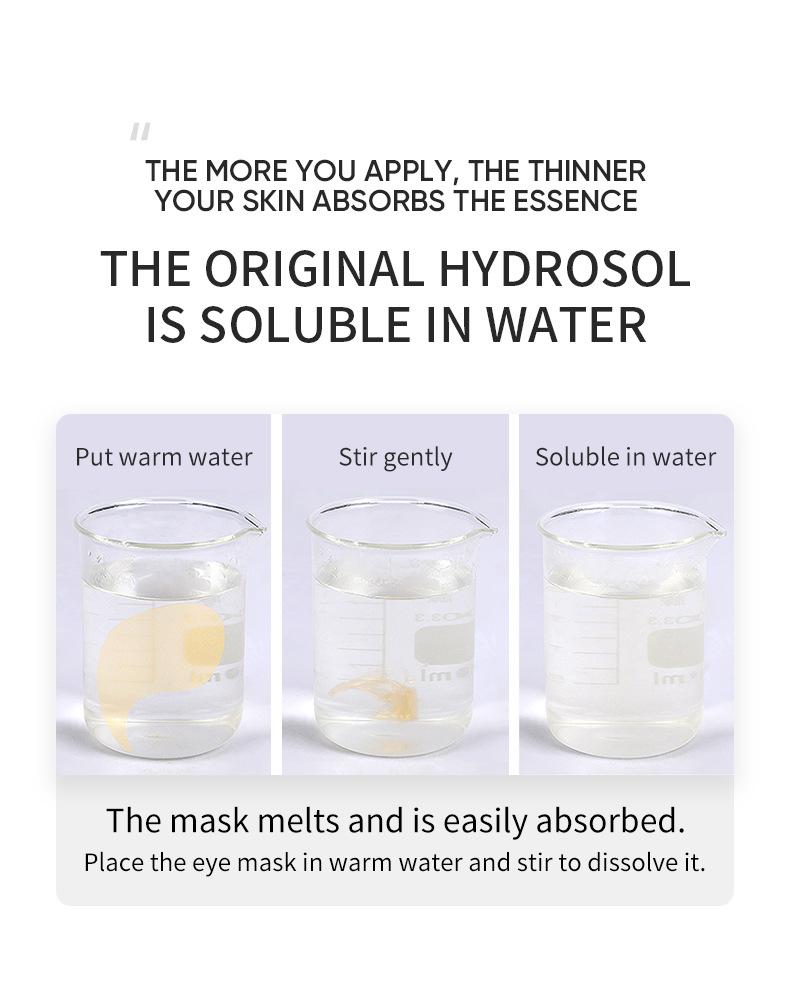 Gold Firming Eye Mask Hydrating Moisturizer Reduces Fine Lines & Dryness Under Eyes