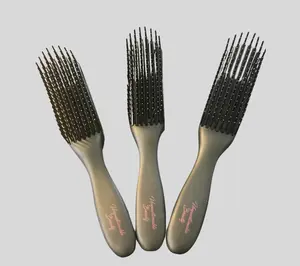 Detangler Brush for Length Retention in Haircare