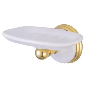 Kingston Brass  Victorian Soap Dish - Polished Brass