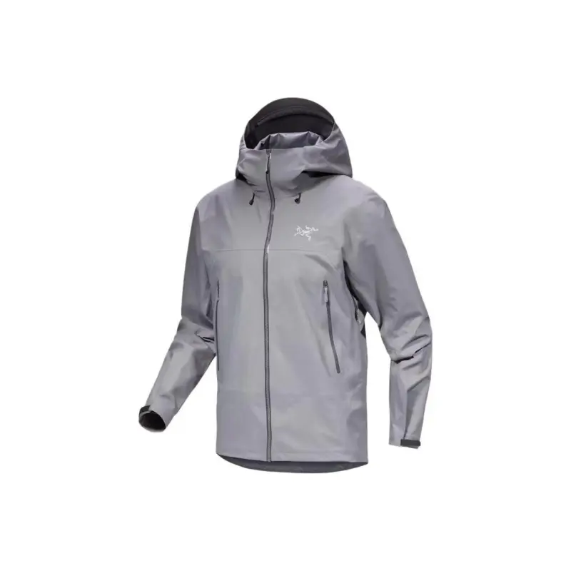 Space Grey Outdoor Windproof, Waterproof and Breathable Women's Down Jacket for Mountaineering
