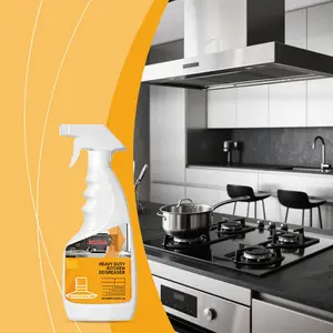Kitchen Grease Spray Cleaner, Home Use Stove Hood Heavy Oil Dirt Remover, Effective Kitchen Cleaning Agent, Easy-To-Use, Stove Oven Cleaner