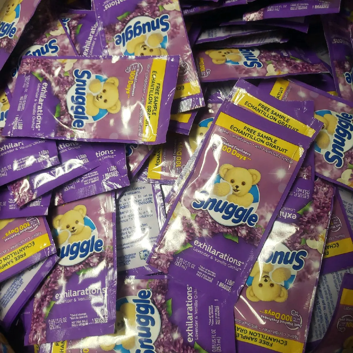 50 Packs of Fabric Softener - 1 Loaders for Soft & Fresh Clothes