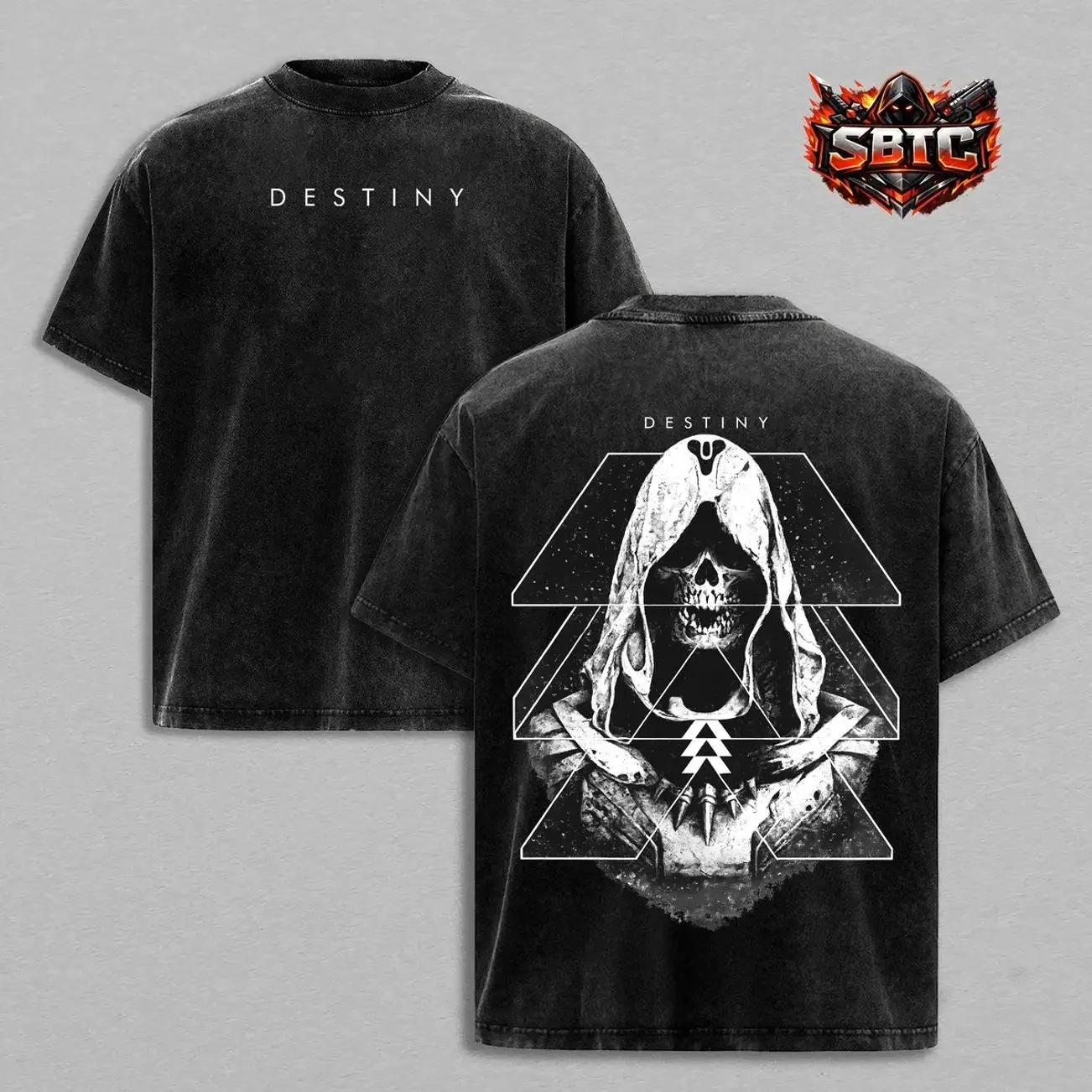Destiny The Darkness Awaits Wahsed T-Shirt, Hoodie & Sweatshirt, Guardian vs Darkness Graphic Apparel, Sci-Fi Shooter Gaming Streetwear, Space Fantasy Video Game Fan Gift, Traveler Symbol Collectible Destiny Inspired Merch 9TC
