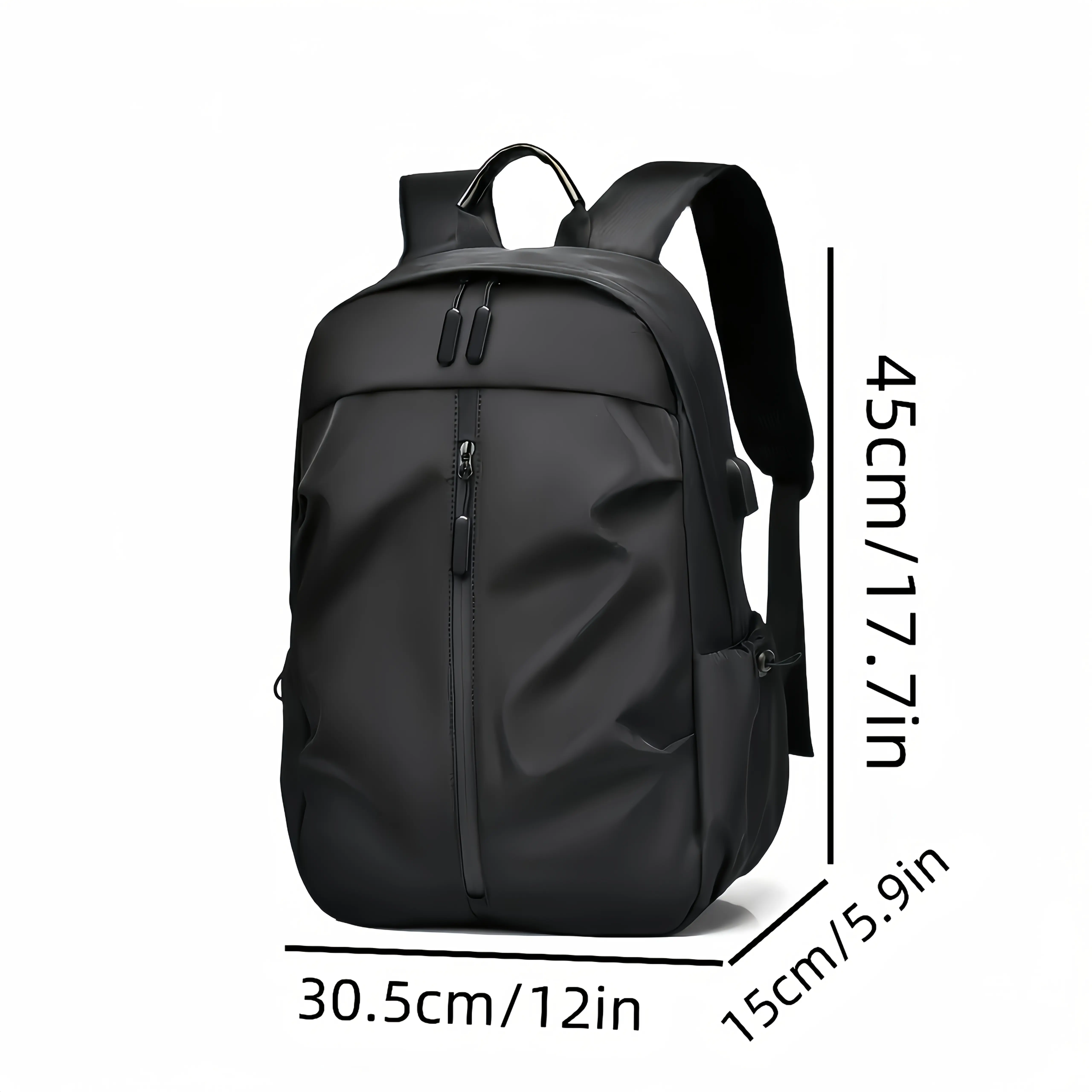Lightweight Laptop Backpack for Men & Women, Carbon Black - Tablet Pocket,  & - Business Travel,, Commuter Backpack, Adjustable Padded Straps, Durable  & - Compatible with 15.6-inch Devices - TikTok Shop
