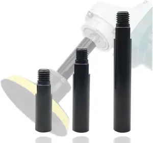 5/8"-11 Angle  Extension Shaft Set Airway Buff Extender Kit 3 Packs Connecting Rod for  Polisher and Angle  3inch, 3.9inch, 5.5inch