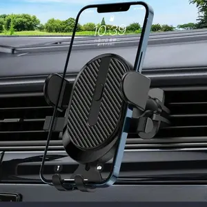 Car Air Outlet Cell Phone Holder, Gravity Sensor Car Phone Holder, Universal Car Interior Accessories for Most Smartphones