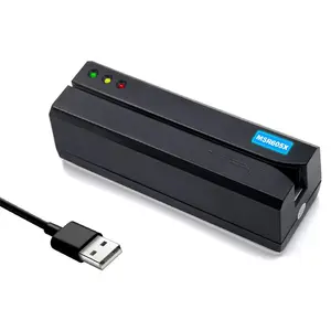 Deftun MSR605X Card Reader Writer USB Swipe Encoder 3 Tracks ,usb c card reader