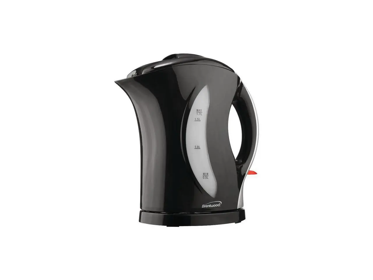 Brentwood KT-1618 BPA Free 1.7L Cordless Electric Kettle, Black/Silver Brentwood KT-1618 BPA Free 1.7L Cordless Electric Kettle, Black/Silver