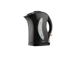 Brentwood KT-1618 BPA Free 1.7L Cordless Electric Kettle, Black/Silver