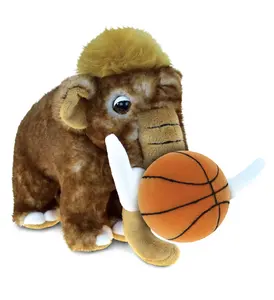 PLUSH BASKETBALL - SUPER SOFT PLUSH - WILD MAMMOTH LARGE
