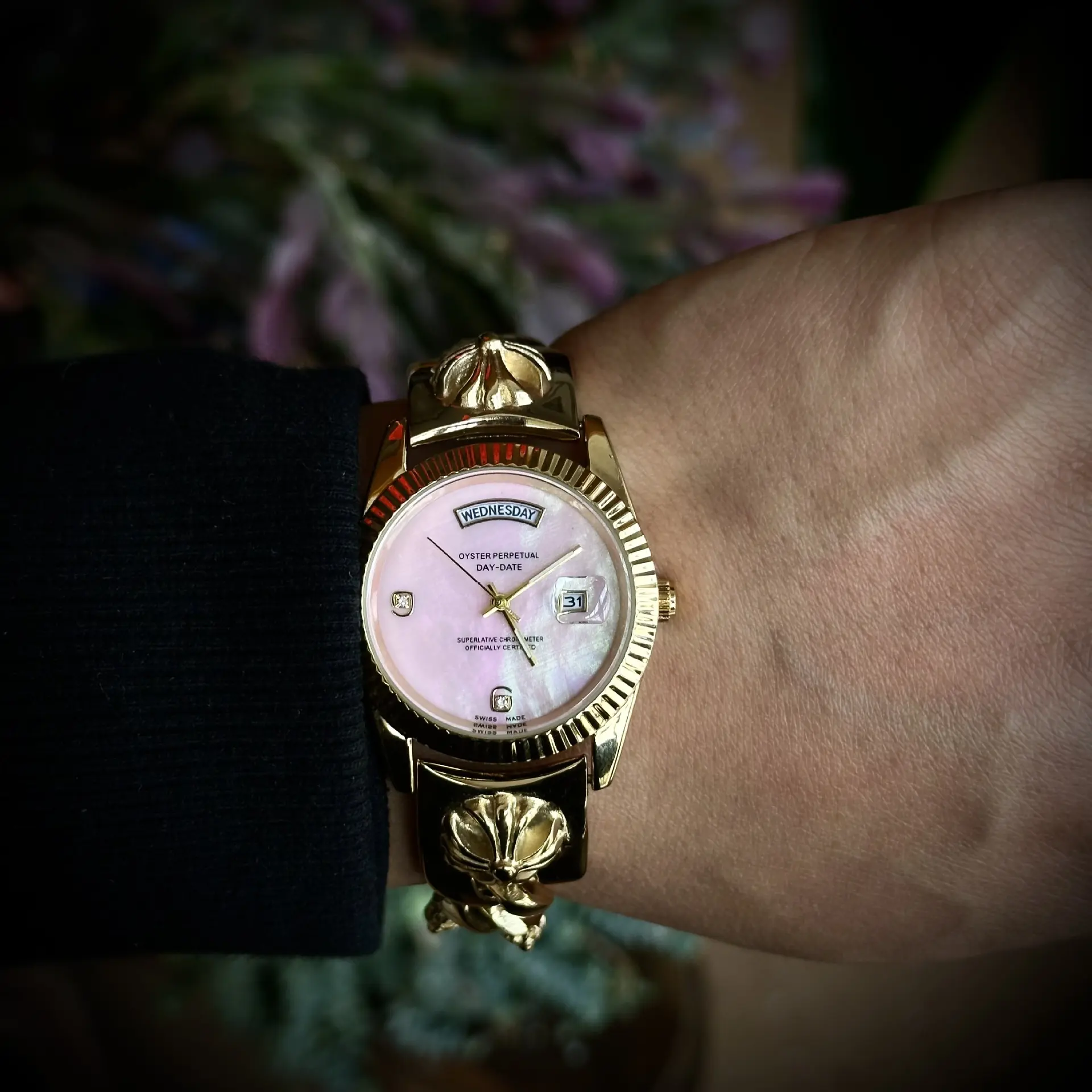 Kiosk Zong CROX Shaped Original Mechanical Watch Fashionable Retro Strap High-End Niche Kiosk Zong CROX Shaped Original Mechanical Watch Fashionable Retro Strap High-End Niche