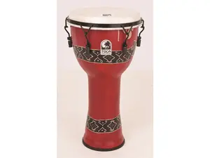 Toca SFDMX-12RP 12 in. Freestyle Mechanically Tuned Djembe, Bali Red