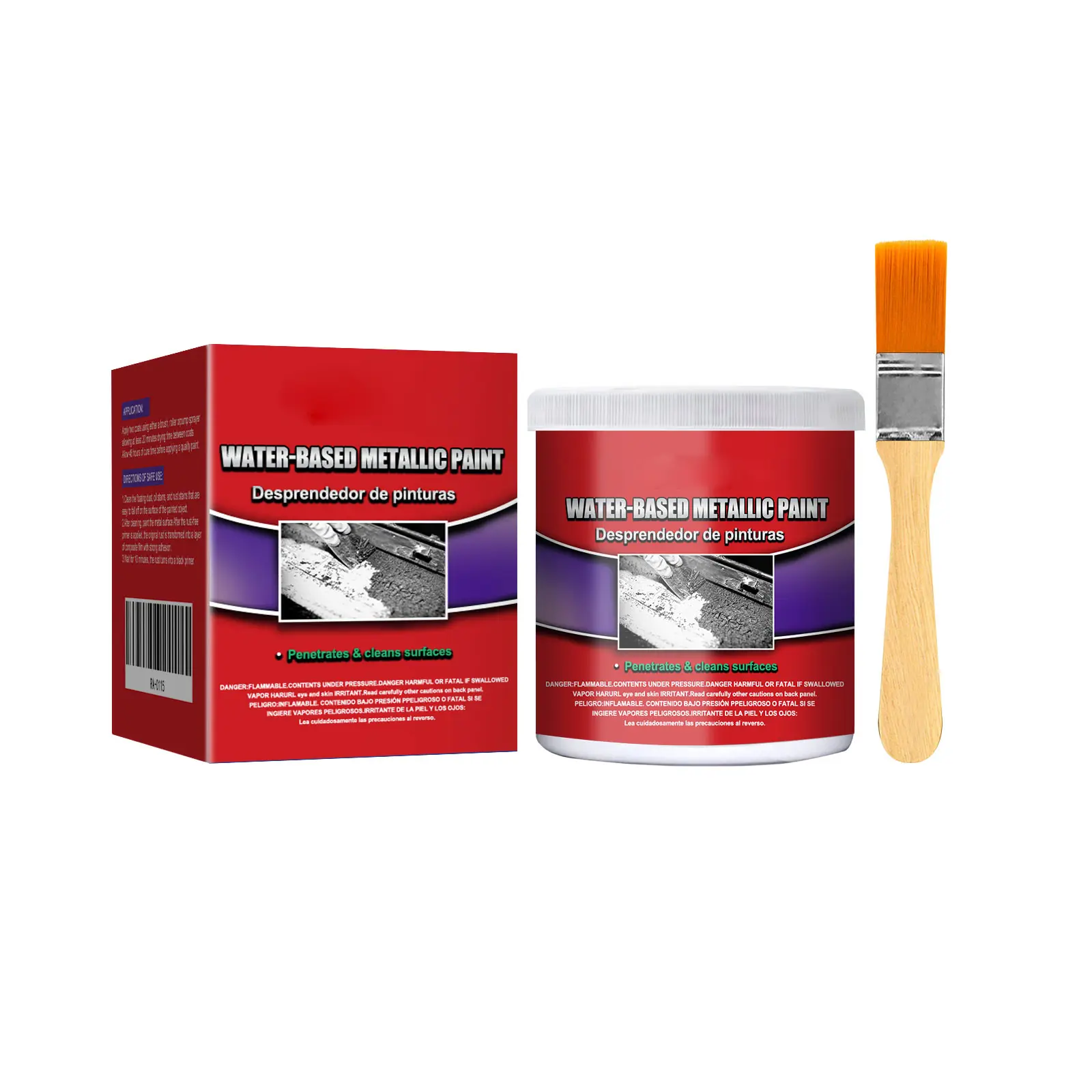 Rust Resistant Primer Rust Free Primer Automobile Rust Conversion Agent Metal Refurbishing Pine Rust Resistant And Water Repellent