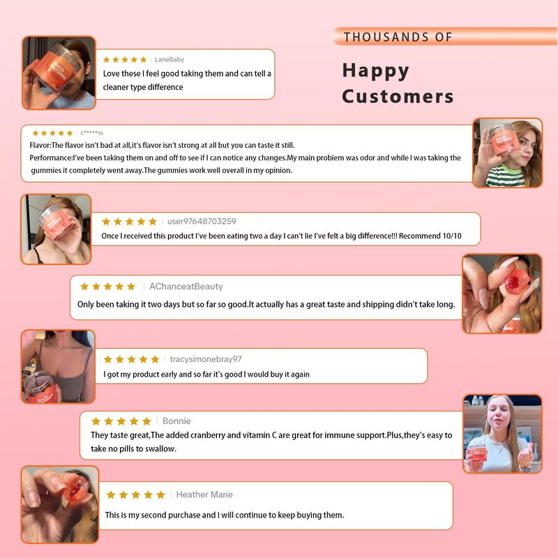 Product Introduction of Boost Beacon Women's Probiotic Gummies for Feminine Health | Cranberry Gummies for pH Balance & UTI Prevention | Vitamin C | Hormonal Support | 60ct Supplement Natural 23