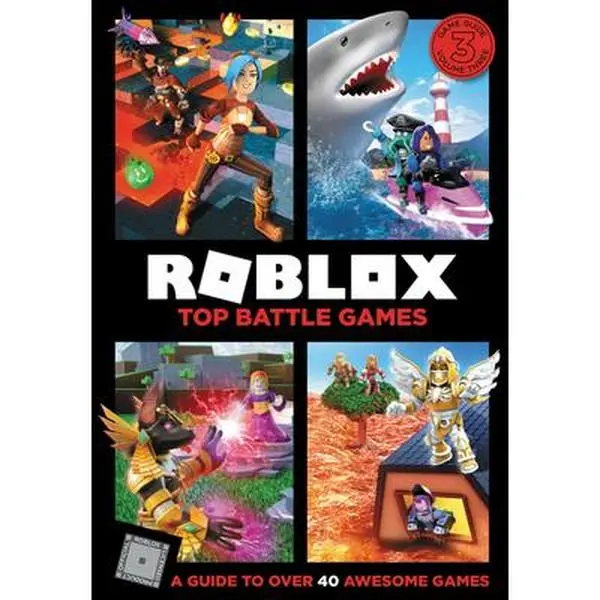 USED Book - Roblox Top Battle Games by Official Roblox Books (Harpercollins) (Hardcover) - english