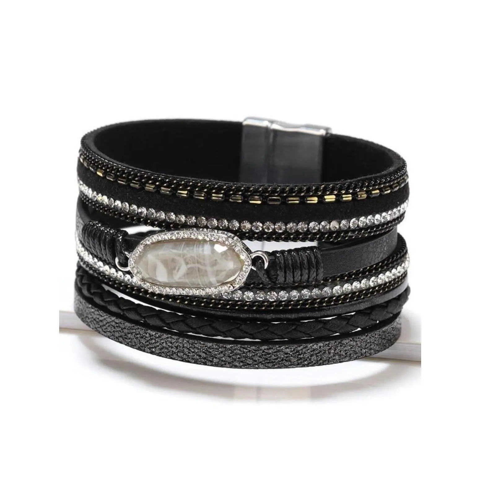 Deep Black Sea Bracelet | URBAN ECHO SHOP