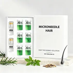 Nourishing Hair Roller Serum with Ginger Root Oil, Peppermint Leaf Oil, Sophorolene, Vitamin E, Daily Scalp Care,  Hair Growth Serum repair treatment fast
