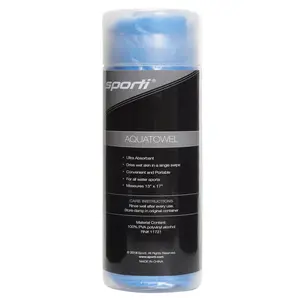 Sporti 13" x 17" Chamois Sports Towel