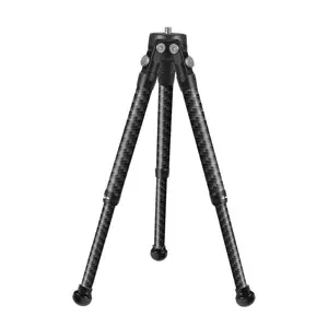 Feichao Carbon Fiber Mini Tripod, Extendable Feet, Lightweight, for Gopro 13 12 11, Insta360 X4 X3, Phone Bracket, Dslr Camera, Projector Stand