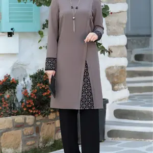[Exclusive] LuxuriousMuslim Arabic Women's Clothing Middle East New Set Dubai Abaya Two-Piece Muslim Apparel Southeast Asian Clothing