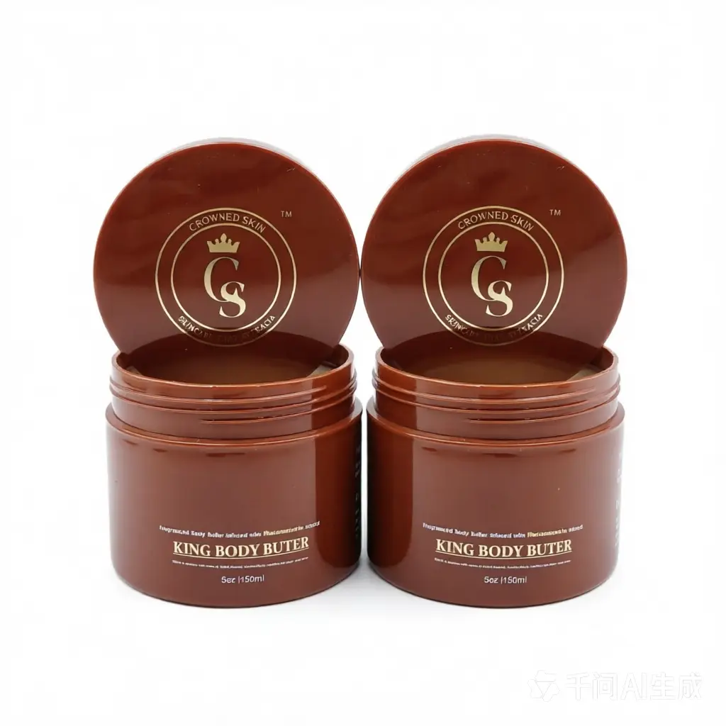 2 Pack King Cologned Body Butter for Men, Moisturizing Nourishing Body Cream, Long‑Lasting Scent Body Lotion for Dry Rough Skin