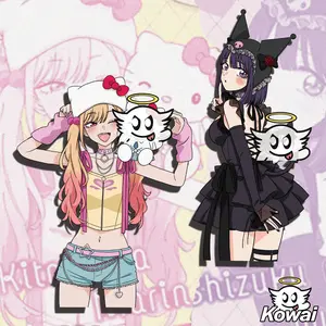 Cute Stickers for Car, Laptop, Flasks, Water Bottles, etc, Water-Proof and UV-Resistant, Indoor and Outdoor Use, 5 Inches Tall , 1 oz in weight