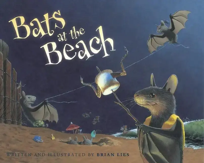 Bats at the Beach by Brian Lies [Hardback Book]