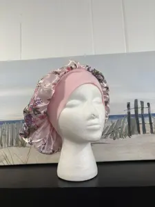 satin Hair bonnet