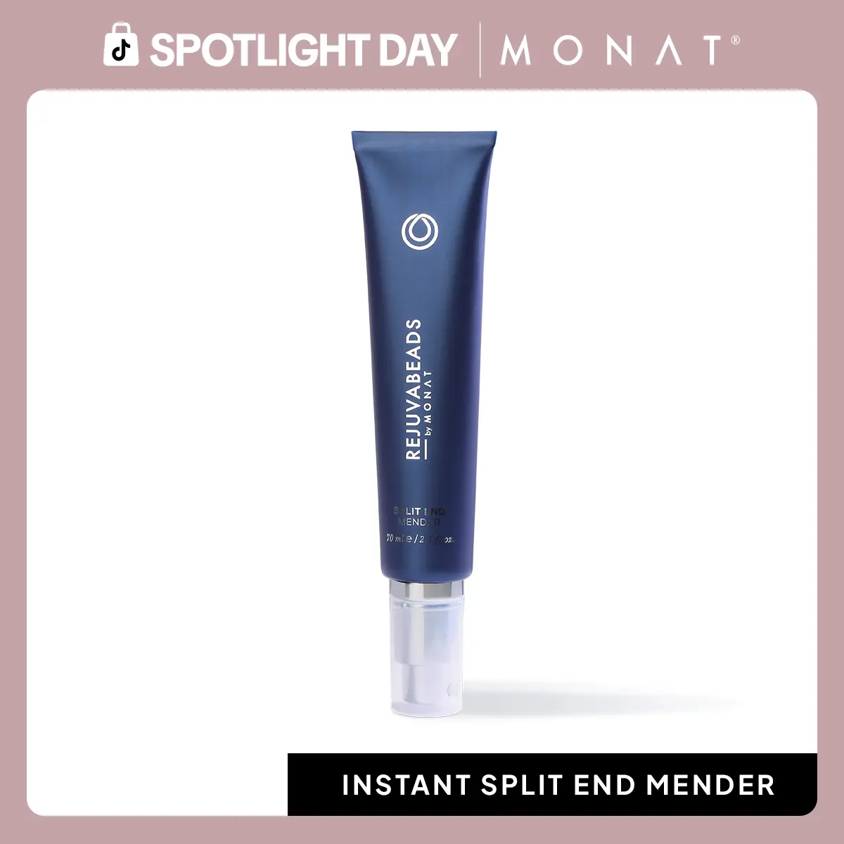 MONAT REJUVABEADS Split End Mender Leave-In Treatment | Instantly Seal & Smooth Split Ends (70ml) Essential Serum Nourishing Serum