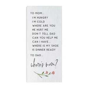 Sincere Surroundings 12" Where's Mom Inspire Bord
