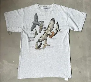 Vintage Bird Graphic T-Shirt, Field Guide Birds Tee, Nature Wildlife Aesthetic Shirt, Retro Ornithology Unisex Tee, Outdoor Lover Gift