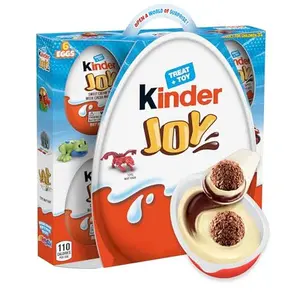 Kinder Joy Eggs, Treat Plus Toy, Chocolatey Wafer Bites, Individually Wrapped, 6 Count, 4.2 oz