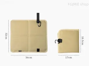 Includes shipping fee | Waterproof, moisture-resistant, thickened folding camping seat cushion for outdoor picnics — portable lawn mat for spring outings