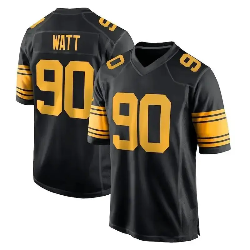 Men's Watt #90 American Football Collectible Jersey - Stylish, Comfortable, Breathable Sports Game Apparel, Gift For Fans, Trending 2026 for all