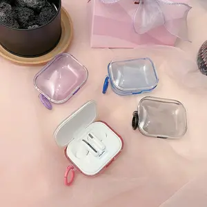 Semi-transparent PC Earphone Case, Portable Earphone Protective Cover, Earphone Accessories Compatible with Redmi Buds5