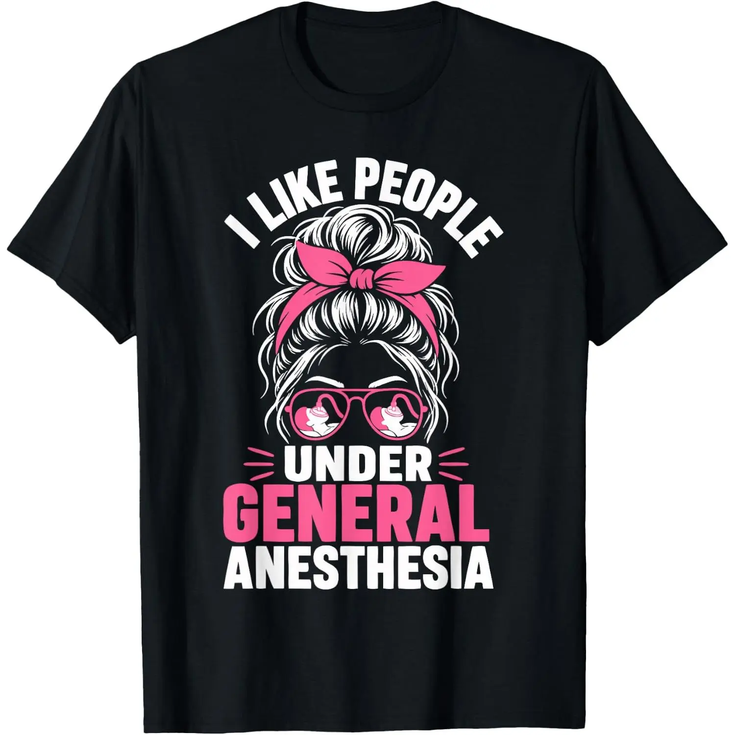 100%cotton Funny Anesthesia Tech Surgical Team Anesthetist T-Shirt