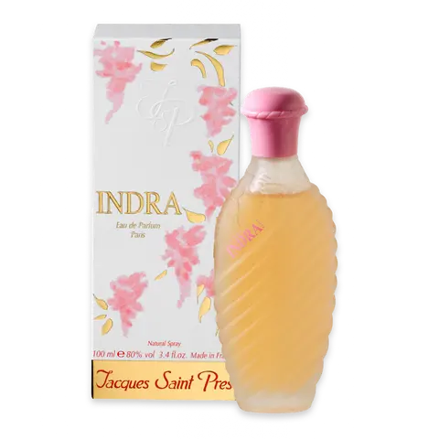 Ulric De Varens Indra Eau De Parfum for Women- Warm, Welcoming Floral Scent - Notes of Jasmine, Iris, & Amber- Feminine, Delicate & Gentle- 3.4 Fl Oz