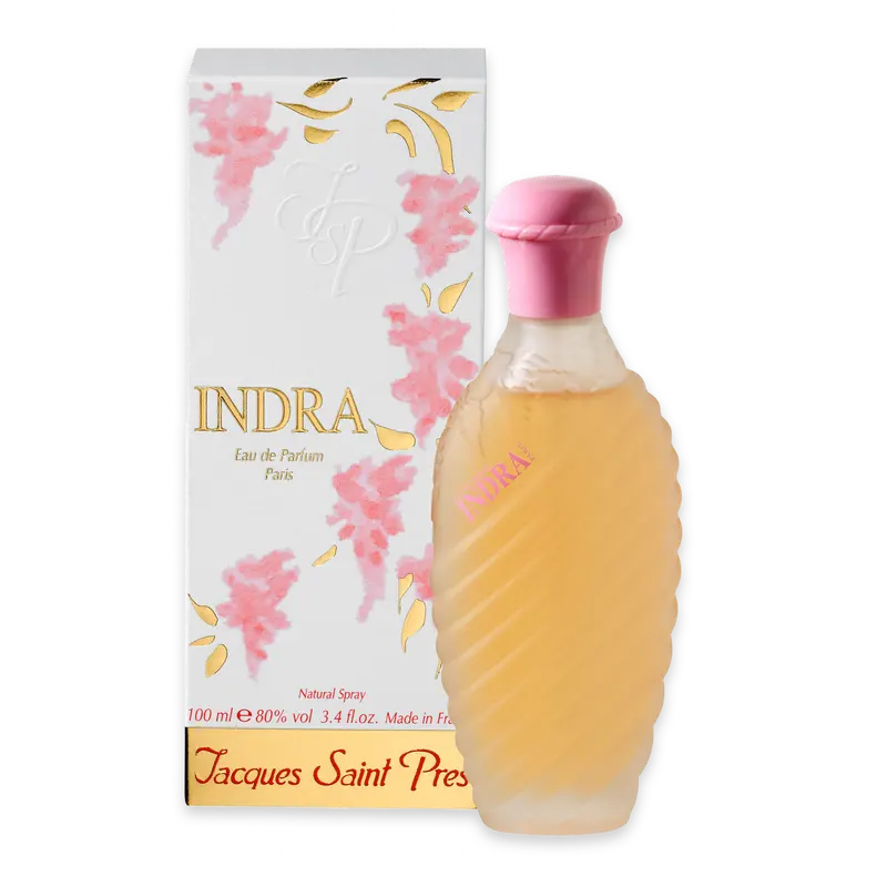 Ulric De Varens Indra Eau De Parfum for Women- Warm, Welcoming Floral Scent - Notes of Jasmine, Iris, & Amber- Feminine, Delicate & Gentle- 3.4 Fl Oz